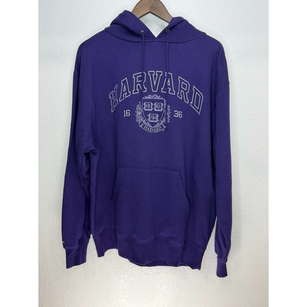 Harvard Y2K Mens L Purple Haze Sweatshirt Embroidered JanSport NWT 540